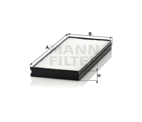 CU 26 000-2 cabin air filter element