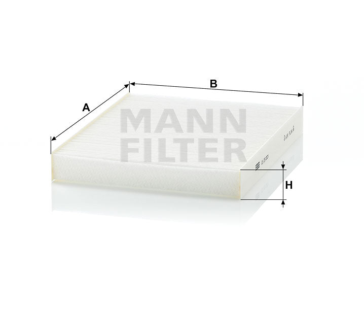 CU 26 001 cabin air filter element