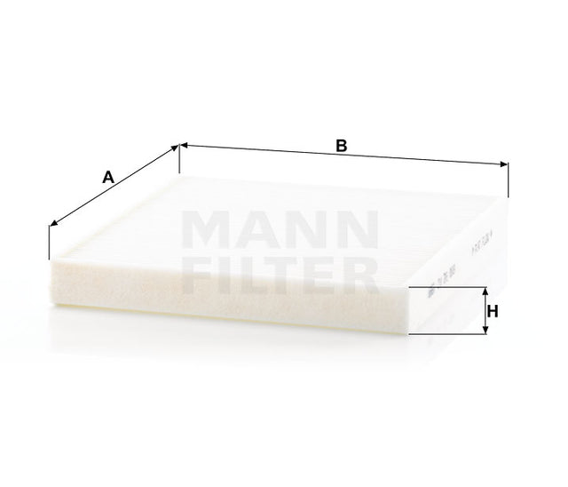 CU 26 009 cabin air filter element