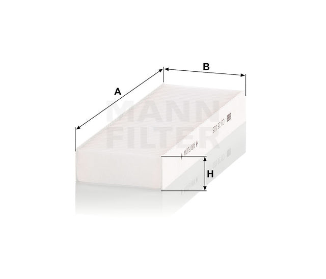 CU 26 025-2 cabin air filter element