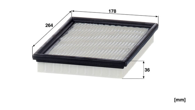 CU 26 047 cabin air filter element