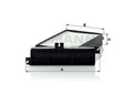 CU 2709 cabin air filter element
