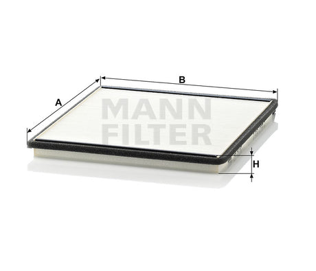 CU 2734 cabin air filter element