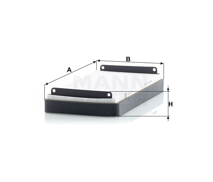 CU 2745-2 cabin air filter element