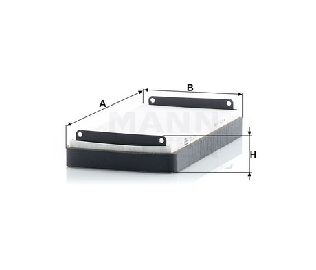 CU 2745-2 cabin air filter element