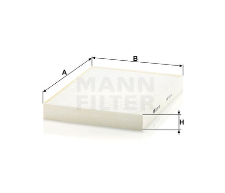 CU 28 003 cabin air filter element