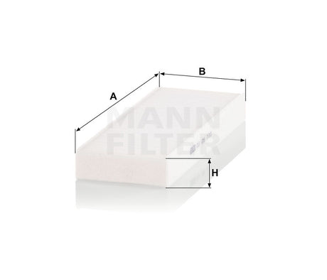 CU 28 010 cabin air filter element