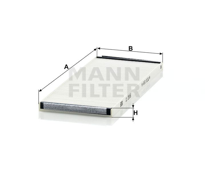 CU 2916 cabin air filter element