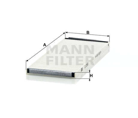 CU 2916 cabin air filter element