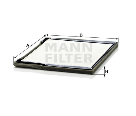 CU 3136 cabin air filter element
