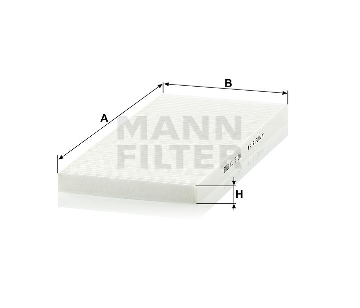 CU 3138 cabin air filter element