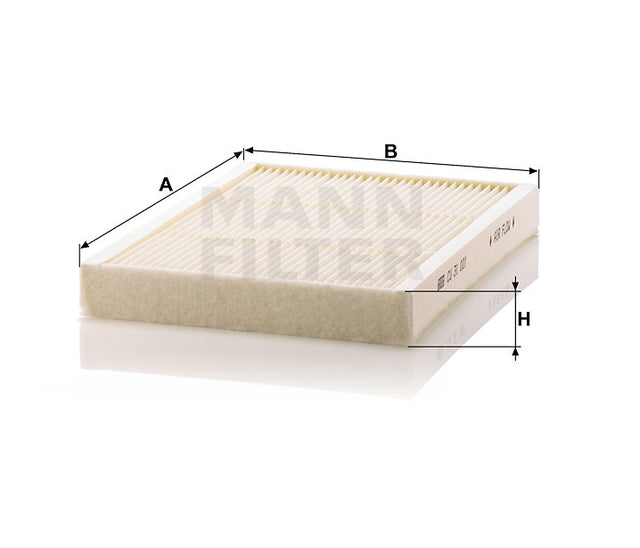 CU 31 001 cabin air filter element