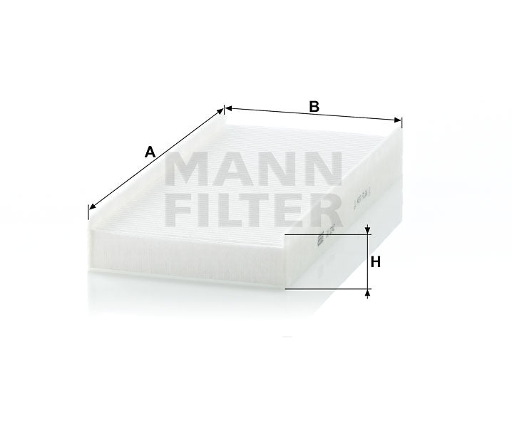 CU 3240 cabin air filter element