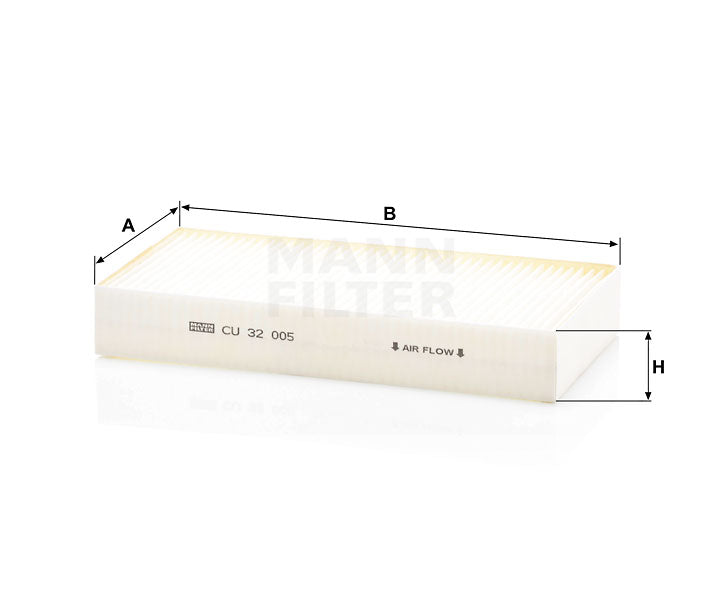 CU 32 005 cabin air filter element