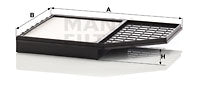 CU 32 012/1 cabin air filter element