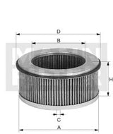 CU 33 128 cabin air filter element