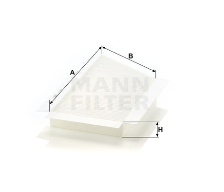 CU 3448 cabin air filter element