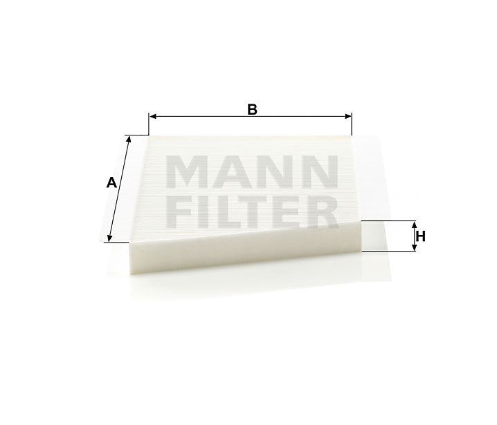 CU 3461 cabin air filter element