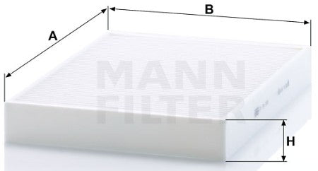 CU 34 003 cabin air filter element
