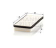 CU 3564 cabin air filter element