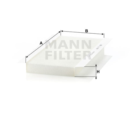 CU 3567 cabin air filter element