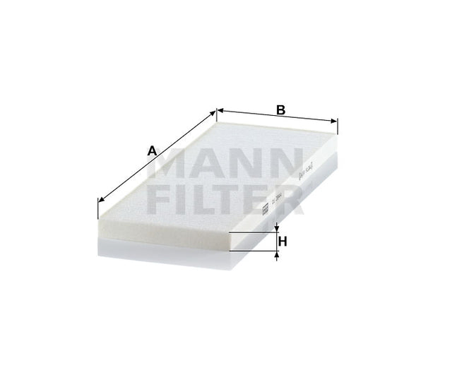 CU 3944 cabin air filter element