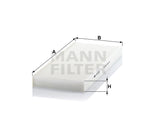 CU 4179 cabin air filter element