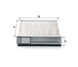 CU 42 002 cabin air filter element