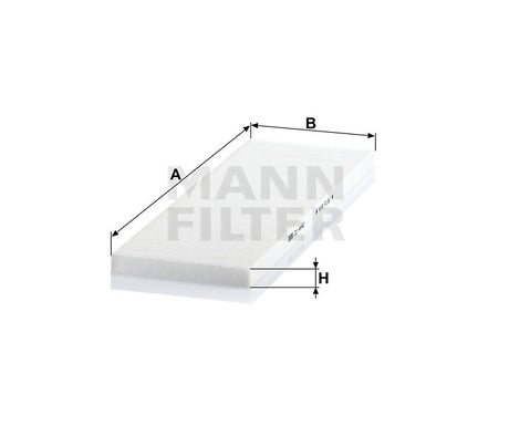 CU 4442 cabin air filter element
