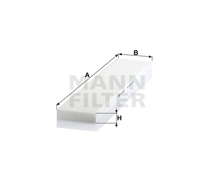 CU 5480 cabin air filter element