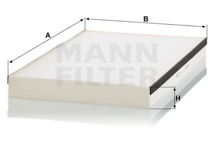 CU 54 001 cabin air filter element