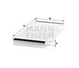 CU 6076 cabin air filter element