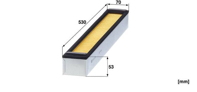 CUD 53 005 cabin air filter element