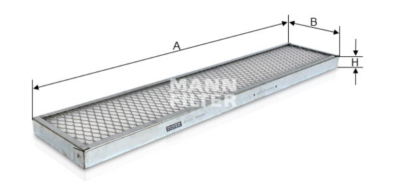 CUD 6035 cabin air filter element