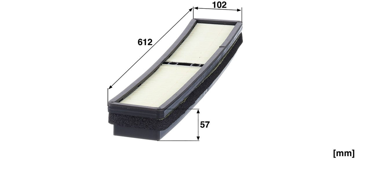 CUD 61 004 cabin air filter element