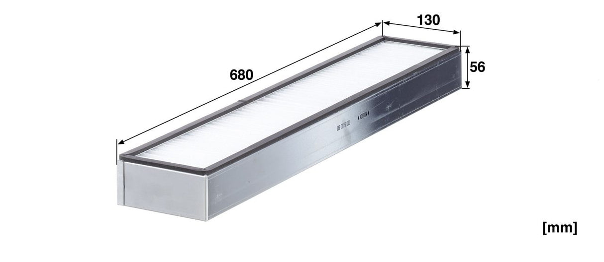 CUD 68 001 cabin air filter element