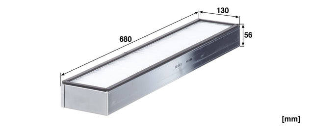 CUD 68 001 cabin air filter element