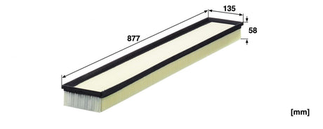 CUD 88 001 cabin air filter element