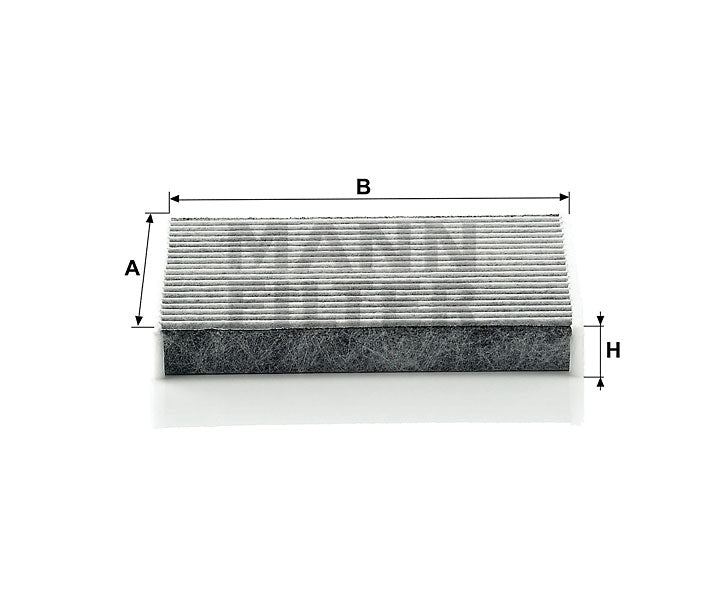 CUK 1611 cabin air filter (activated carbon)