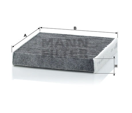 CUK 1827 cabin air filter (activated carbon)