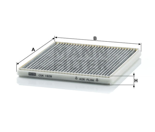 CUK 1828 cabin air filter (activated carbon)
