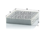 CUK 1830 cabin air filter (activated carbon)