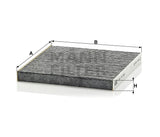 CUK 18 002 cabin air filter (activated carbon)