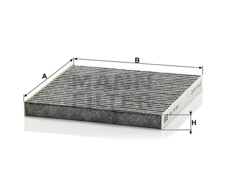 CUK 18 002 cabin air filter (activated carbon)