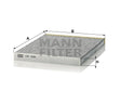 CUK 1936 cabin air filter (activated carbon)