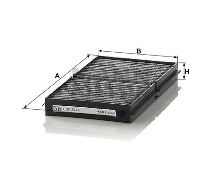 CUK 2033-2 cabin air filter (activated carbon)