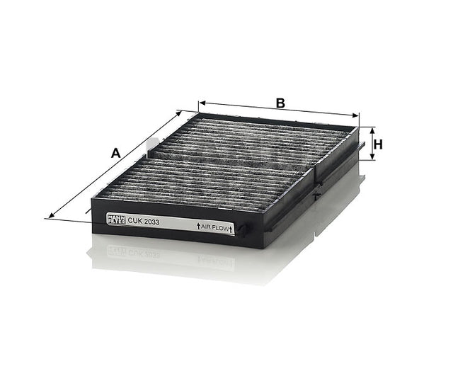 CUK 2033-2 cabin air filter (activated carbon)