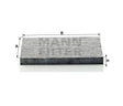 CUK 2035 cabin air filter (activated carbon)