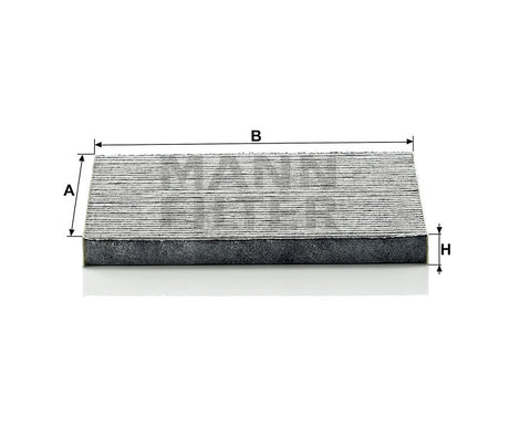 CUK 2035 cabin air filter (activated carbon)