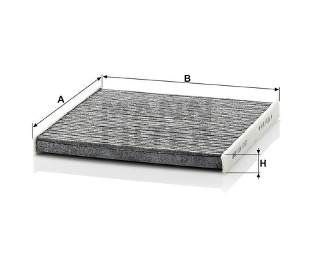 CUK 2131 cabin air filter (activated carbon)